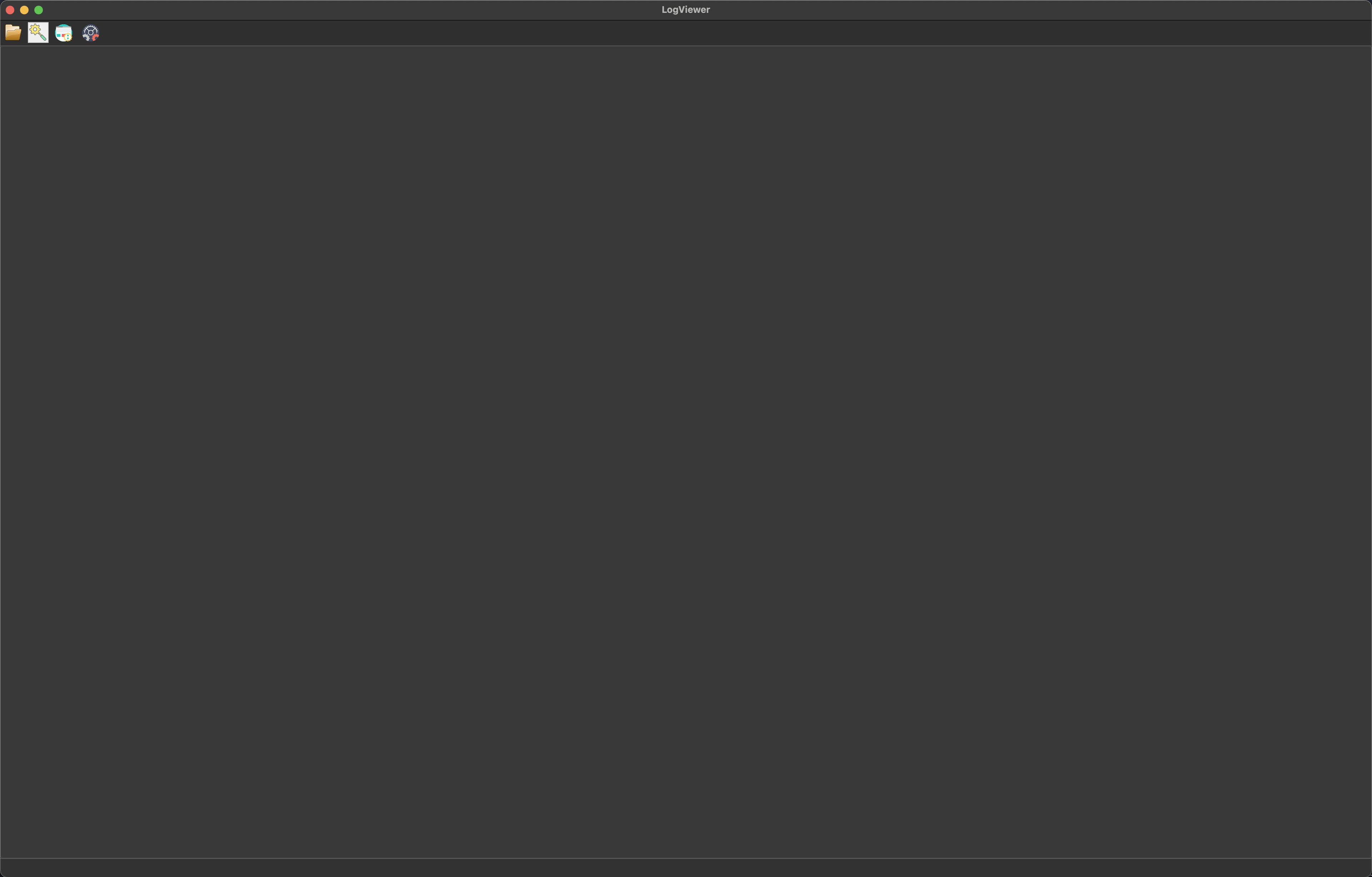 LogViewer Main Window